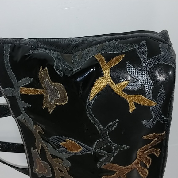 Sharif Black Hand Bag - Picture 4 of 16